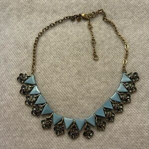 Blue Studded Necklace